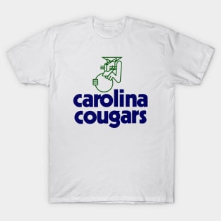 Defunct Carolina Cougars ABA Basketball 1969 T-Shirt